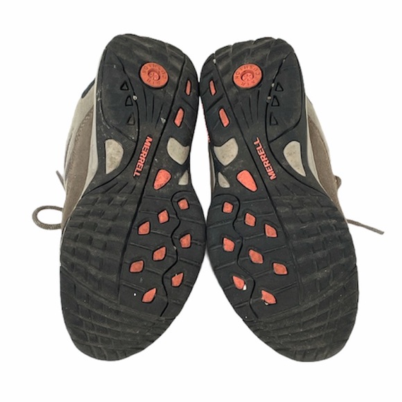 Merrell Athletic Shoes, Gray, Orange, 7 - Picture 6 of 11